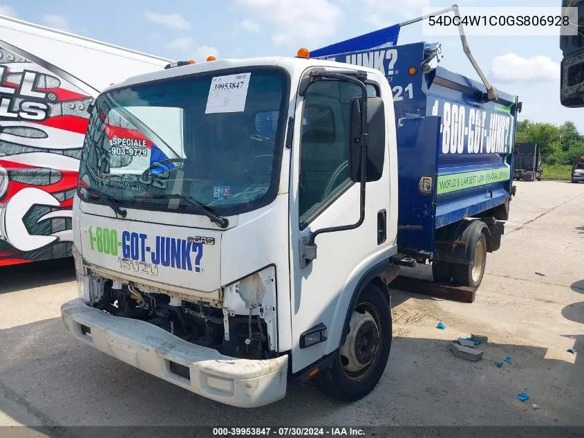 2016 Isuzu Npr Hd Gas Reg VIN: 54DC4W1C0GS806928 Lot: 39953847