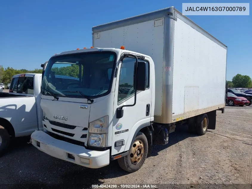 2016 Isuzu Npr Dsl Reg At VIN: JALC4W163G7000789 Lot: 40424298