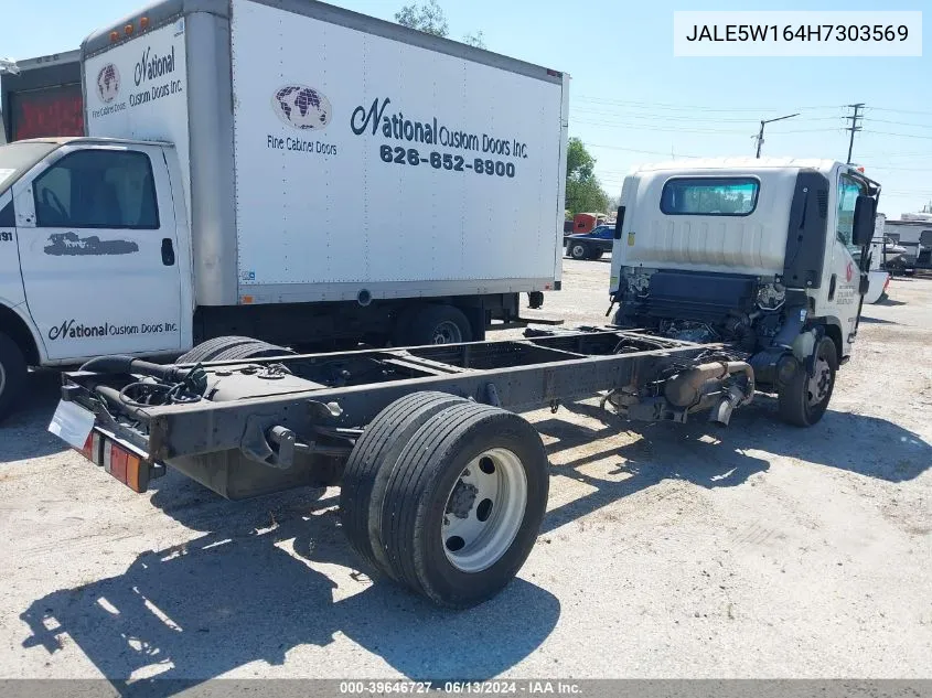 2017 Isuzu Nrr Dsl Reg At VIN: JALE5W164H7303569 Lot: 39646727