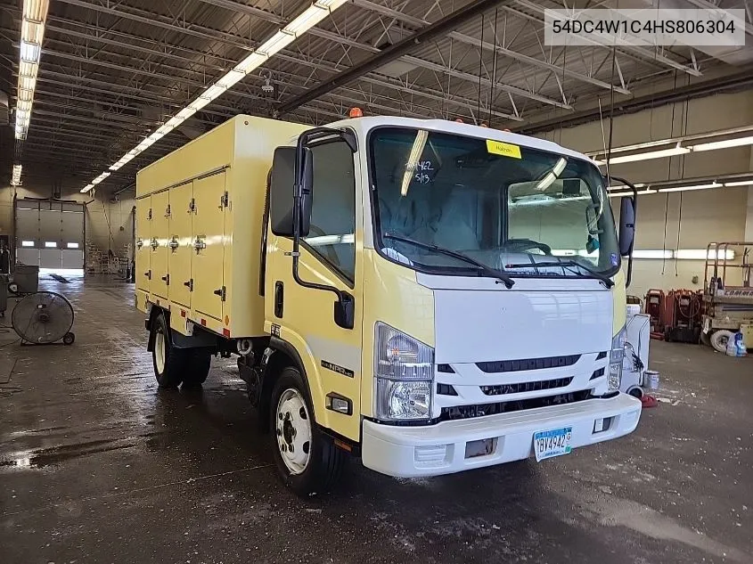 2017 Isuzu Npr Hd Gas Reg VIN: 54DC4W1C4HS806304 Lot: 40233081