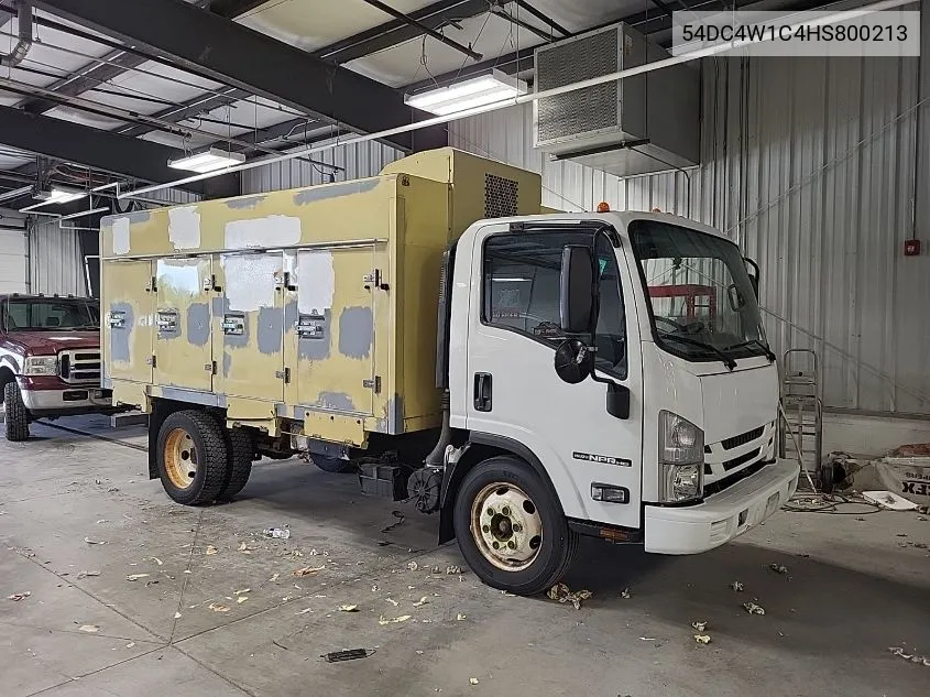 2017 Isuzu Npr Hd Gas Reg VIN: 54DC4W1C4HS800213 Lot: 40375328