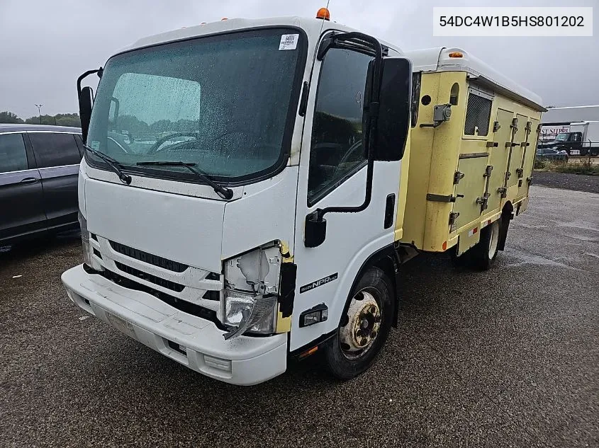 2017 Isuzu Npr Hd VIN: 54DC4W1B5HS801202 Lot: 40522036