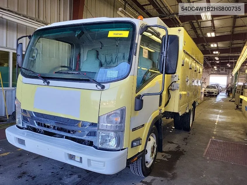 2017 Isuzu Npr Hd VIN: 54DC4W1B2HS800735 Lot: 40527635