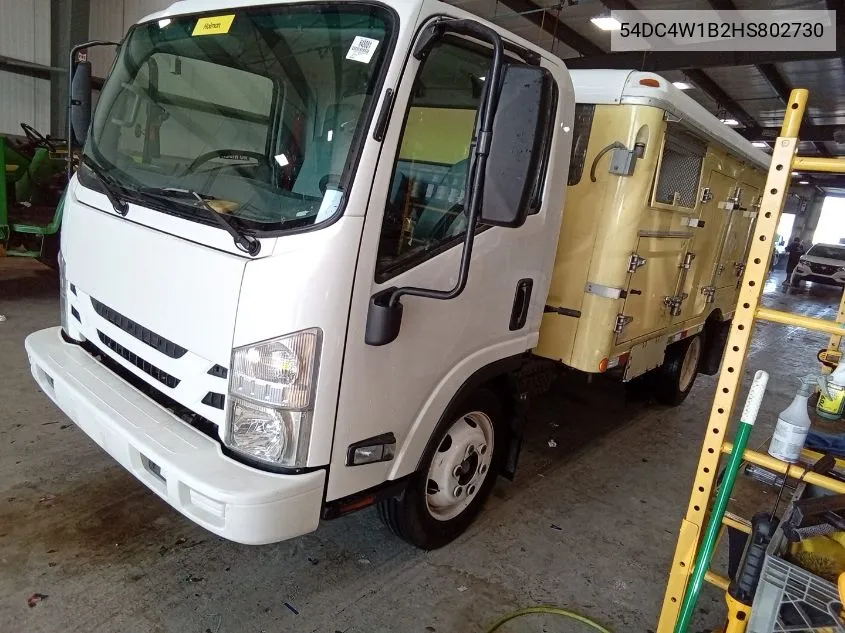 54DC4W1B2HS802730 2017 Isuzu Npr Hd Gas Reg