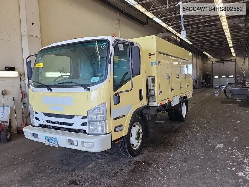 2017 Isuzu Npr Hd Gas Reg VIN: 54DC4W1B4HS802552 Lot: 40693086