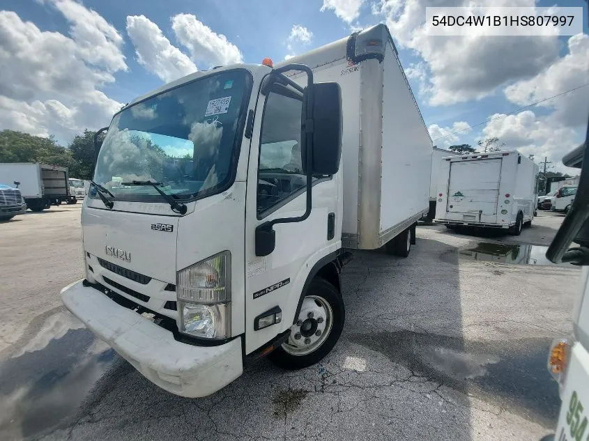 2017 Isuzu Npr Hd VIN: 54DC4W1B1HS807997 Lot: 40713541