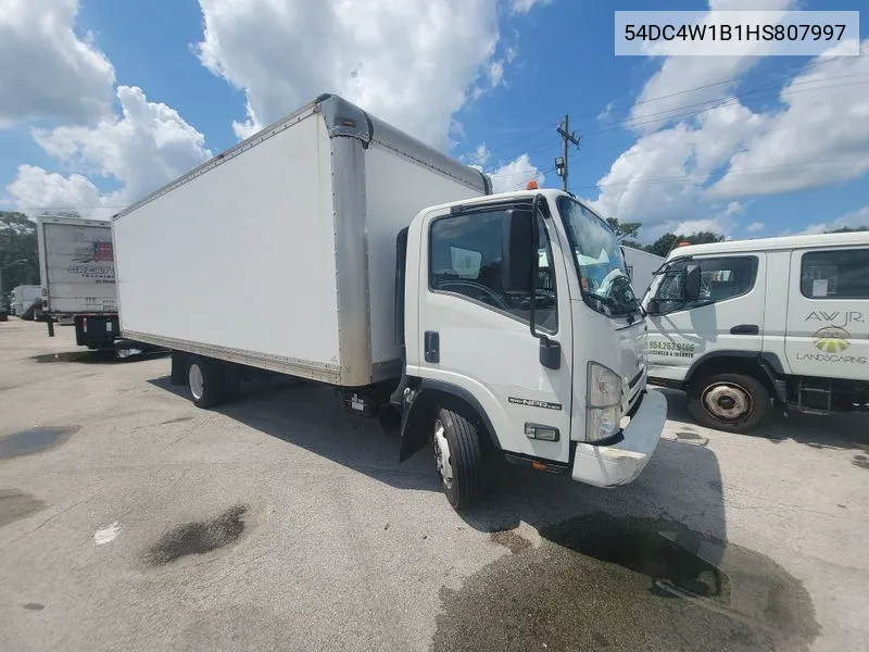 2017 Isuzu Npr Hd VIN: 54DC4W1B1HS807997 Lot: 40713541