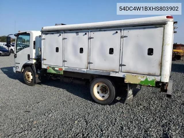 2017 Isuzu Npr Hd Gas Reg VIN: 54DC4W1BXHS803902 Lot: 40733518