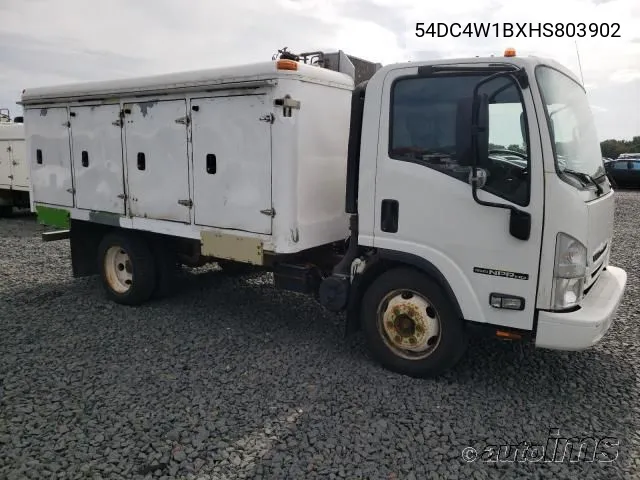 2017 Isuzu Npr Hd Gas Reg VIN: 54DC4W1BXHS803902 Lot: 40733518