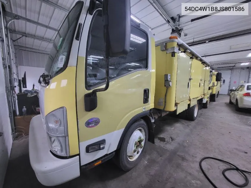 2018 Isuzu Npr Hd VIN: 54DC4W1B8JS801586 Lot: 40361361