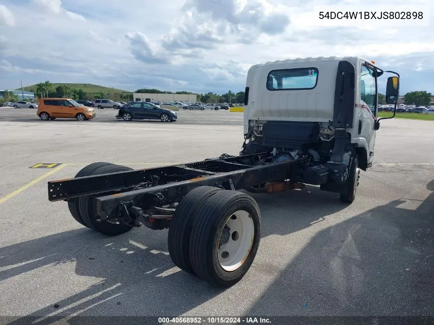 2018 Isuzu Npr Hd VIN: 54DC4W1BXJS802898 Lot: 40568952