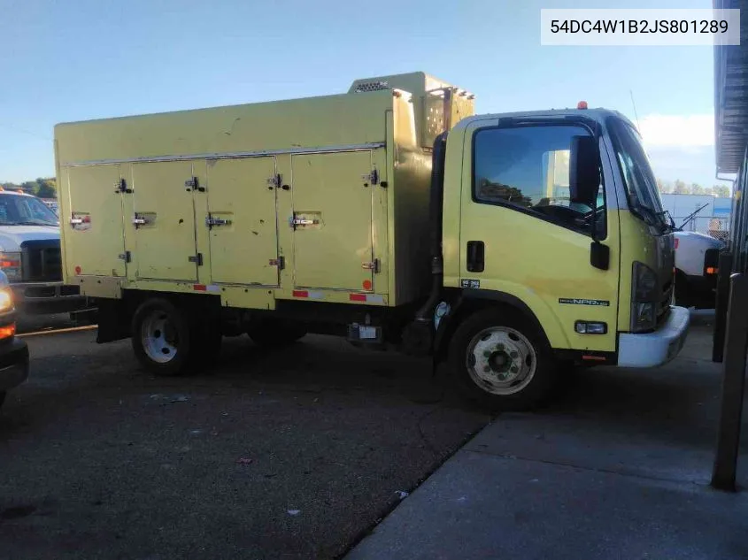 2018 Isuzu Npr Hd VIN: 54DC4W1B2JS801289 Lot: 40599727