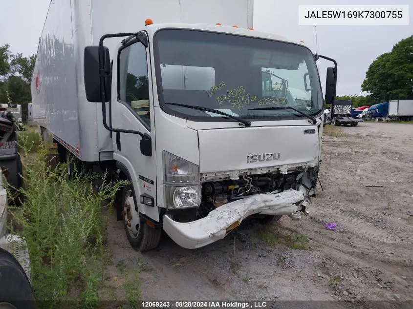 2019 Isuzu Nrr VIN: JALE5W169K7300755 Lot: 12069243