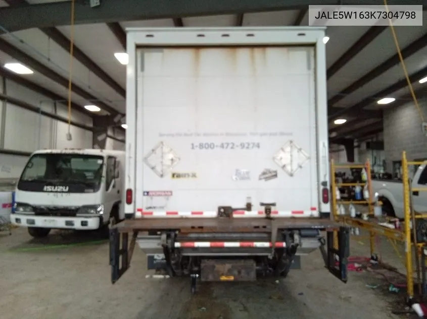 2019 Isuzu Nrr VIN: JALE5W163K7304798 Lot: 40242533