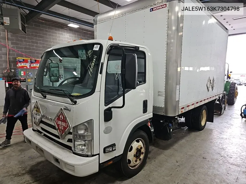 2019 Isuzu Nrr VIN: JALE5W163K7304798 Lot: 40242533