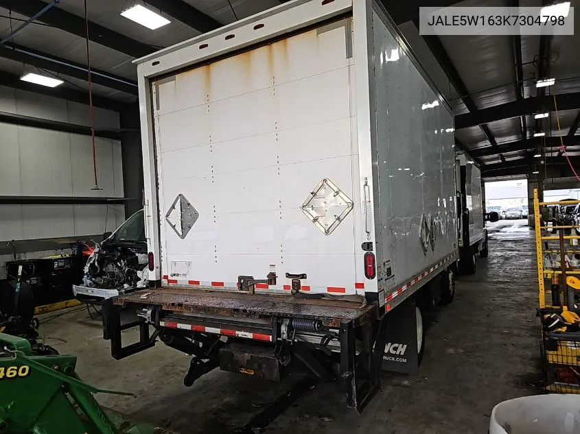 2019 Isuzu Nrr VIN: JALE5W163K7304798 Lot: 40242533