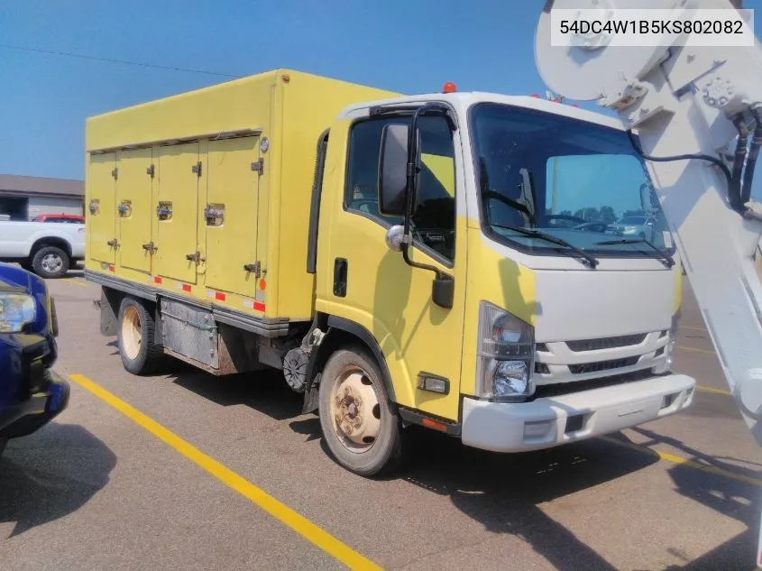 2019 Isuzu Npr Hd VIN: 54DC4W1B5KS802082 Lot: 40356937