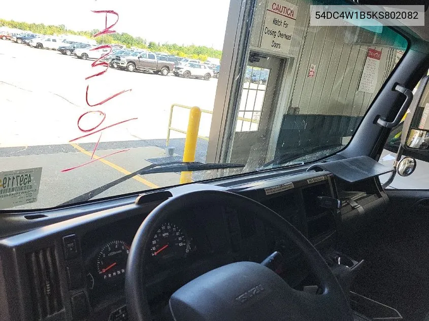 2019 Isuzu Npr Hd VIN: 54DC4W1B5KS802082 Lot: 40356937