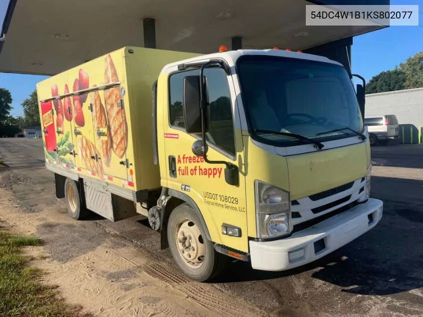 2019 Isuzu Npr Hd VIN: 54DC4W1B1KS802077 Lot: 40522108