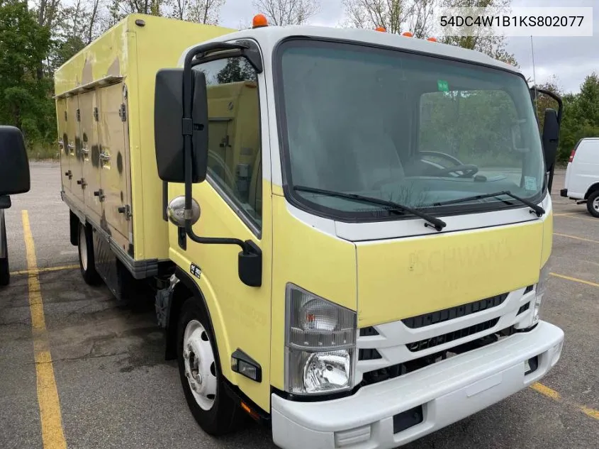 2019 Isuzu Npr Hd VIN: 54DC4W1B1KS802077 Lot: 40522108