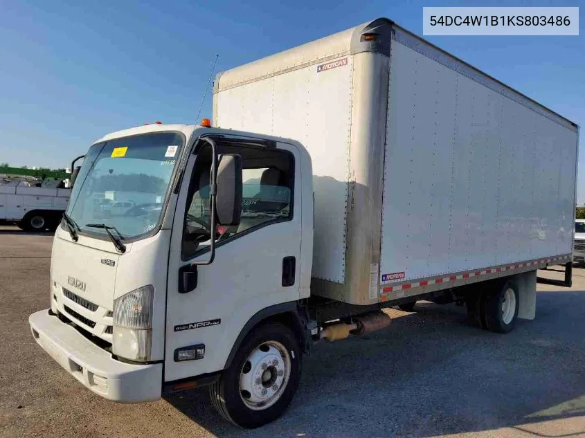 2019 Isuzu Npr Hd VIN: 54DC4W1B1KS803486 Lot: 40586915