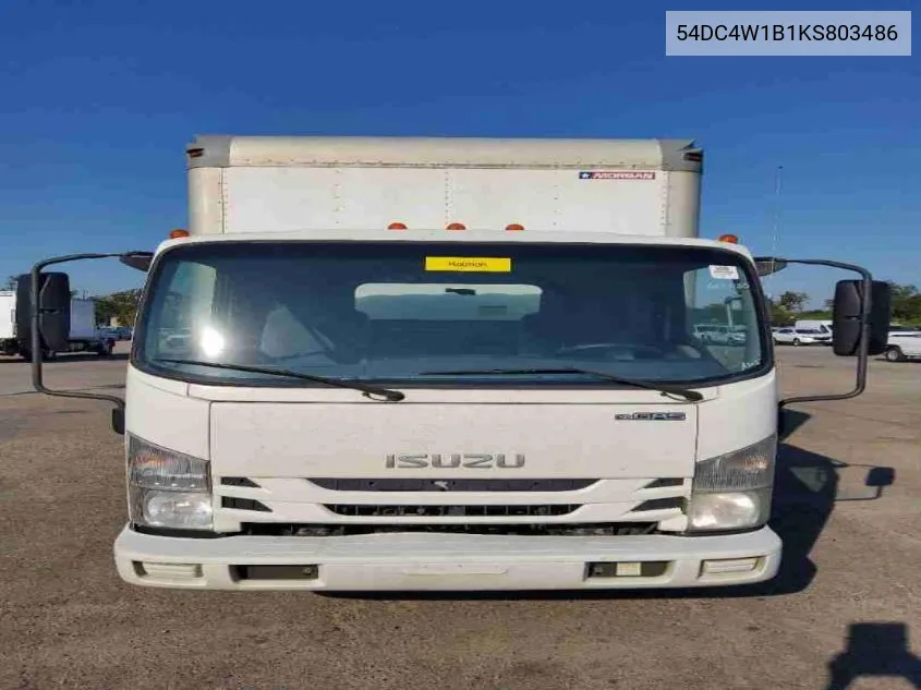 2019 Isuzu Npr Hd VIN: 54DC4W1B1KS803486 Lot: 40586915