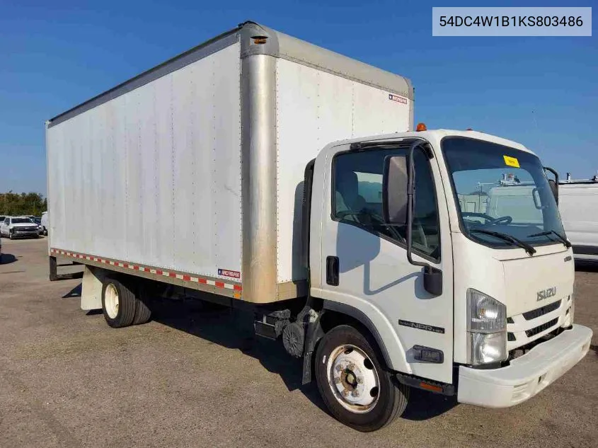 2019 Isuzu Npr Hd VIN: 54DC4W1B1KS803486 Lot: 40586915