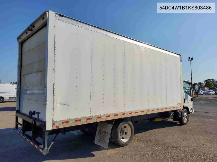 2019 Isuzu Npr Hd VIN: 54DC4W1B1KS803486 Lot: 40586915