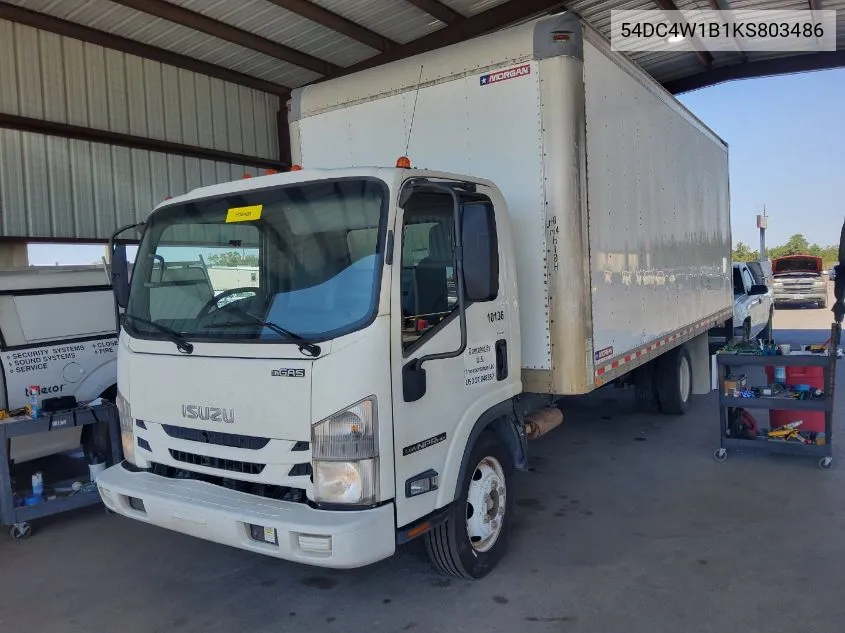 2019 Isuzu Npr Hd VIN: 54DC4W1B1KS803486 Lot: 40586915