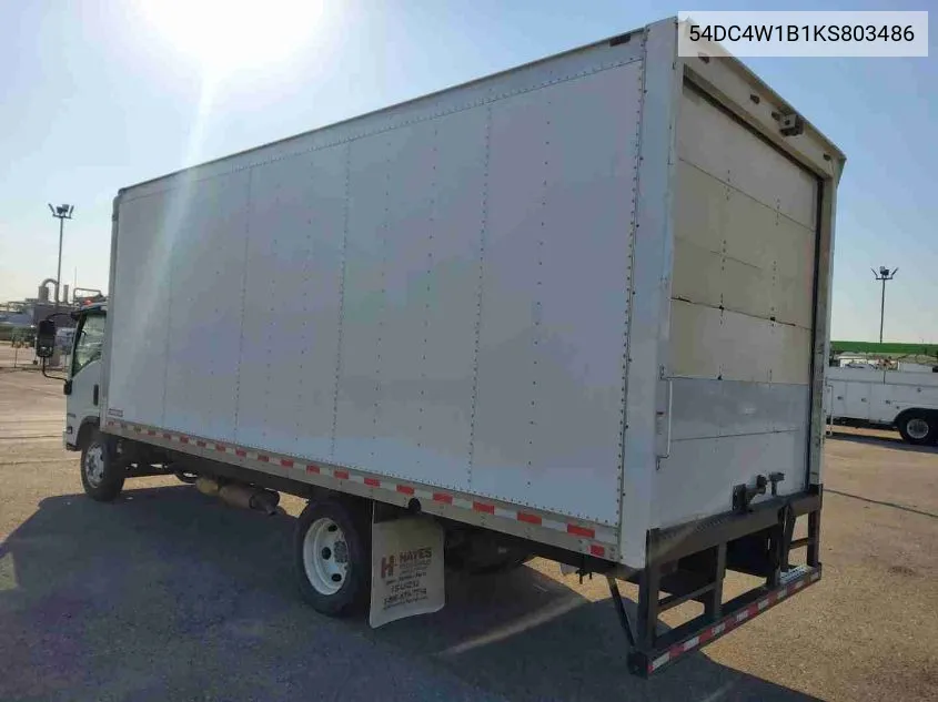 2019 Isuzu Npr Hd VIN: 54DC4W1B1KS803486 Lot: 40586915