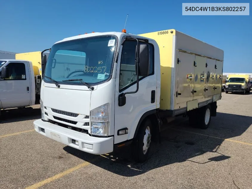 2019 Isuzu Npr Hd VIN: 54DC4W1B3KS802257 Lot: 40637673