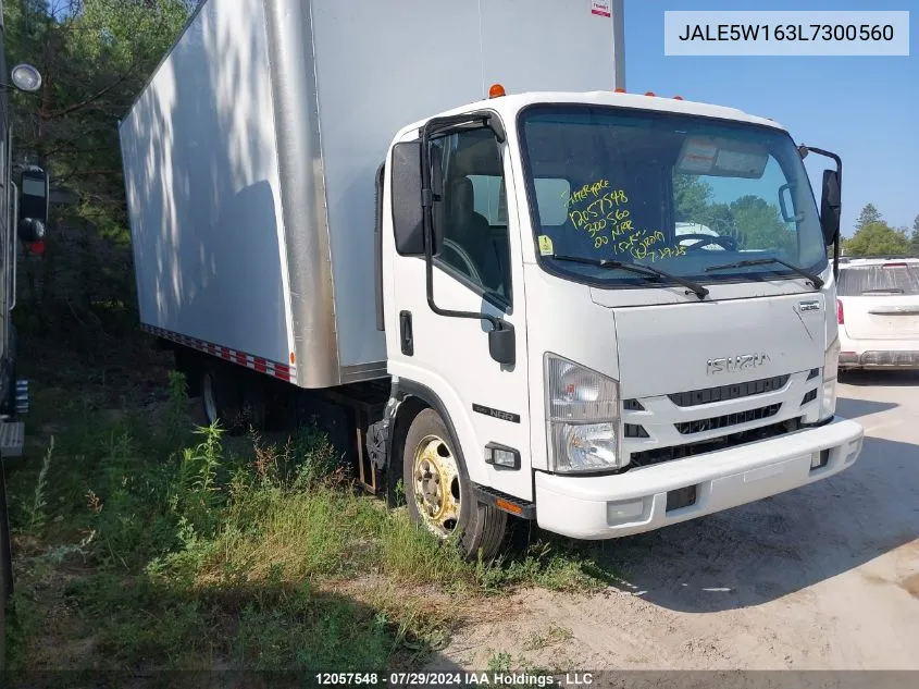 2020 Isuzu Nrr VIN: JALE5W163L7300560 Lot: 12057548