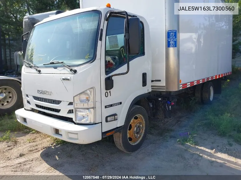 2020 Isuzu Nrr VIN: JALE5W163L7300560 Lot: 12057548