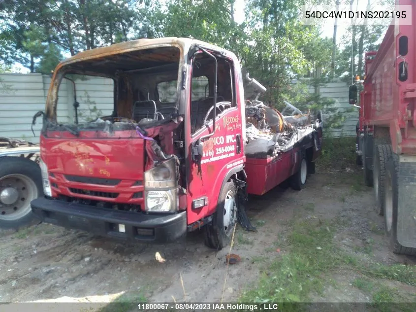 2022 Isuzu Npr Hd VIN: 54DC4W1D1NS202195 Lot: 11800067