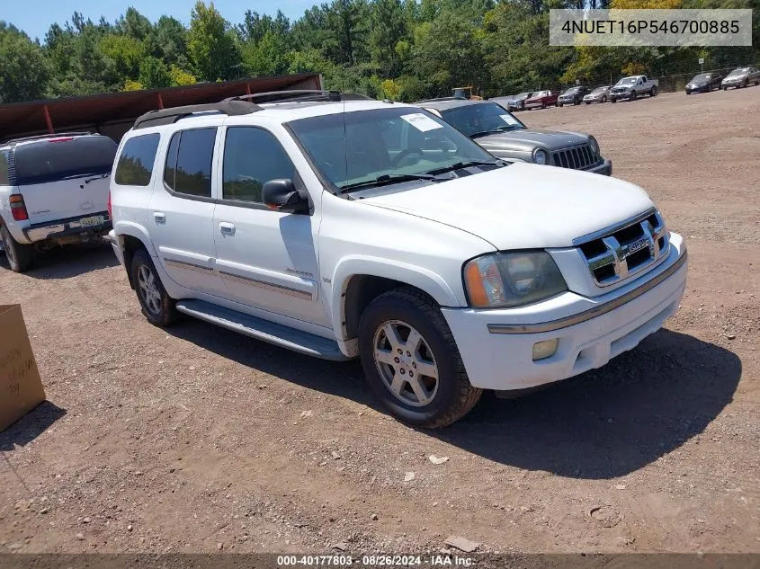 2004 Isuzu Ascender S VIN: 4NUET16P546700885 Lot: 40177803