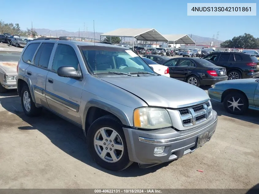 2004 Isuzu Ascender S VIN: 4NUDS13S042101861 Lot: 40622131