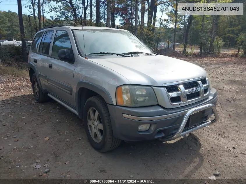 2006 Isuzu Ascender S VIN: 4NUDS13S462701043 Lot: 40763064