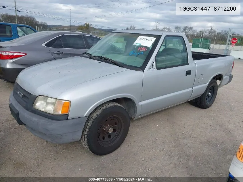 1996 Isuzu Hombre VIN: 1GGCS1447T8712200 Lot: 40773839