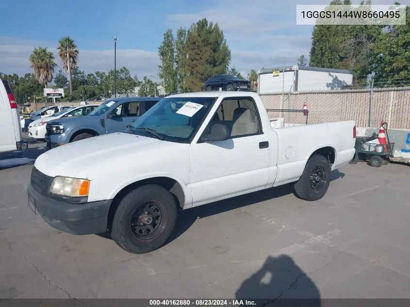 1998 Isuzu Hombre S VIN: 1GGCS1444W8660495 Lot: 40162880