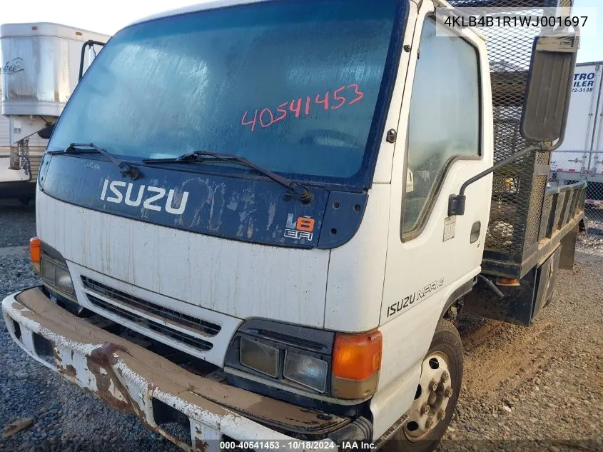 1998 Isuzu Npr VIN: 4KLB4B1R1WJ001697 Lot: 40541453