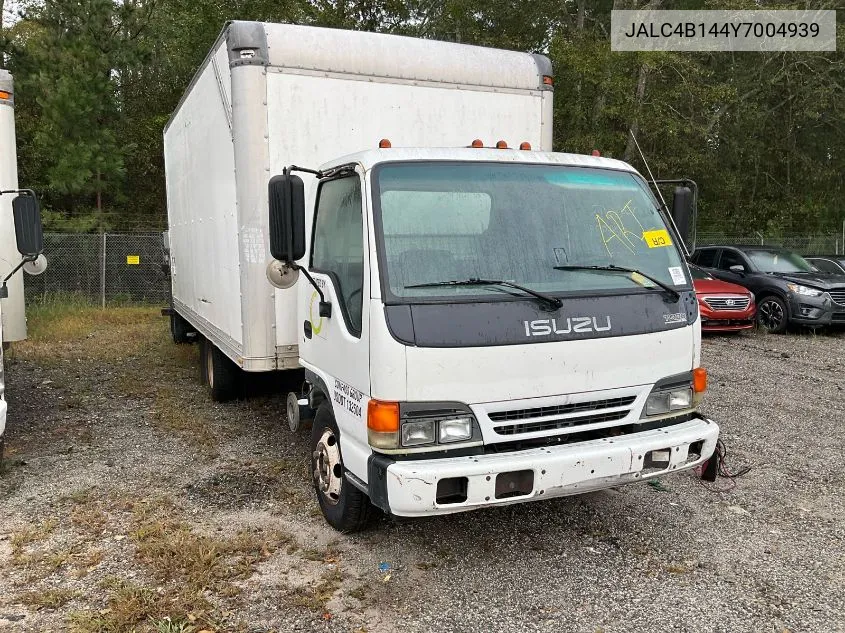 2000 Isuzu Npr VIN: JALC4B144Y7004939 Lot: 40594609