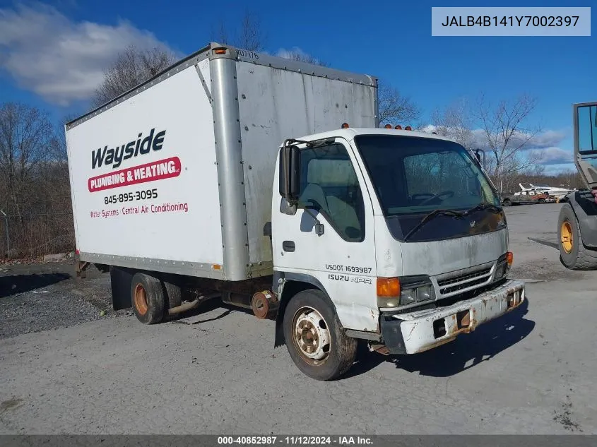 2000 Isuzu Npr VIN: JALB4B141Y7002397 Lot: 40852987