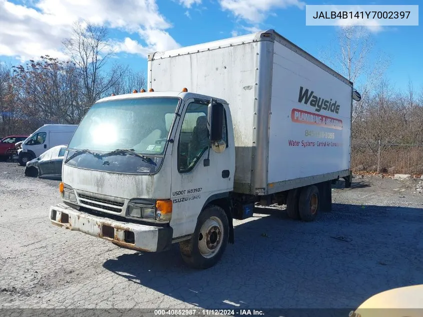 2000 Isuzu Npr VIN: JALB4B141Y7002397 Lot: 40852987