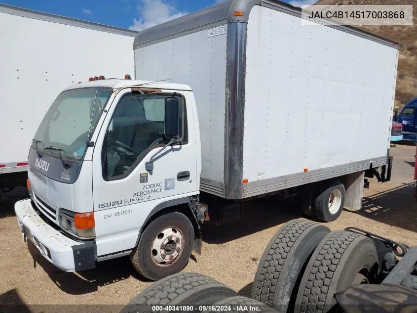 2001 Isuzu Npr VIN: JALC4B14517003868 Lot: 40341890