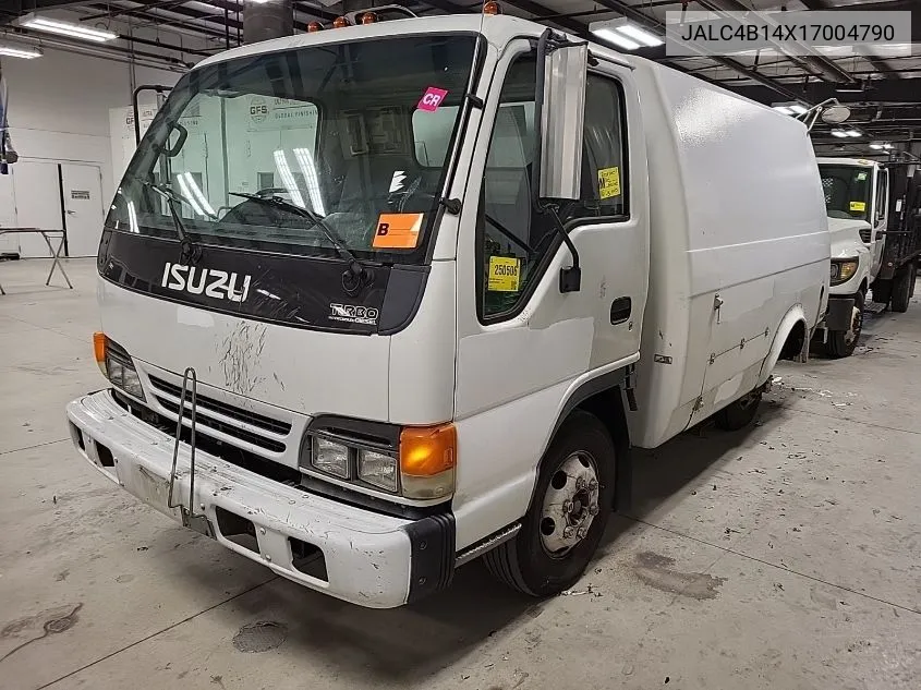 2001 Isuzu Npr VIN: JALC4B14X17004790 Lot: 40727855