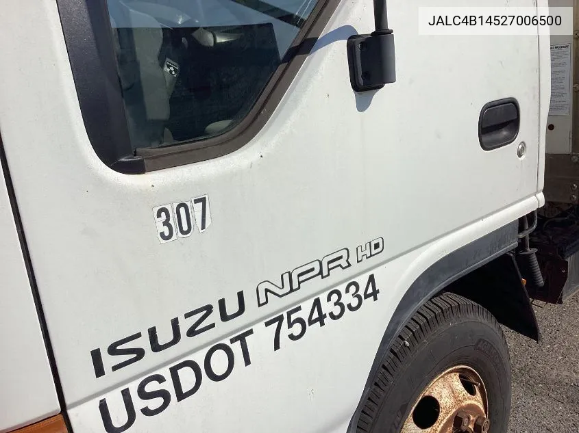 2002 Isuzu Npr VIN: JALC4B14527006500 Lot: 40774186