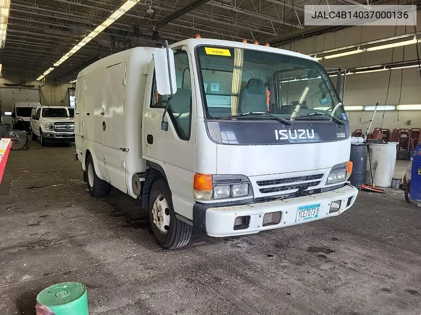 2003 Isuzu Npr VIN: JALC4B14037000136 Lot: 40578181