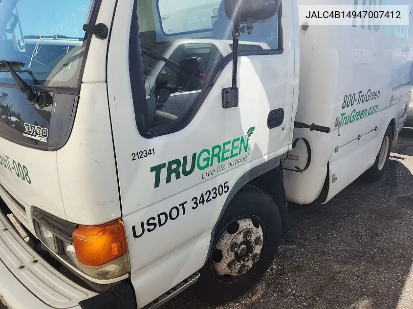 2004 Isuzu W4S042 Npr Hd Dsl Reg VIN: JALC4B14947007412 Lot: 40361290