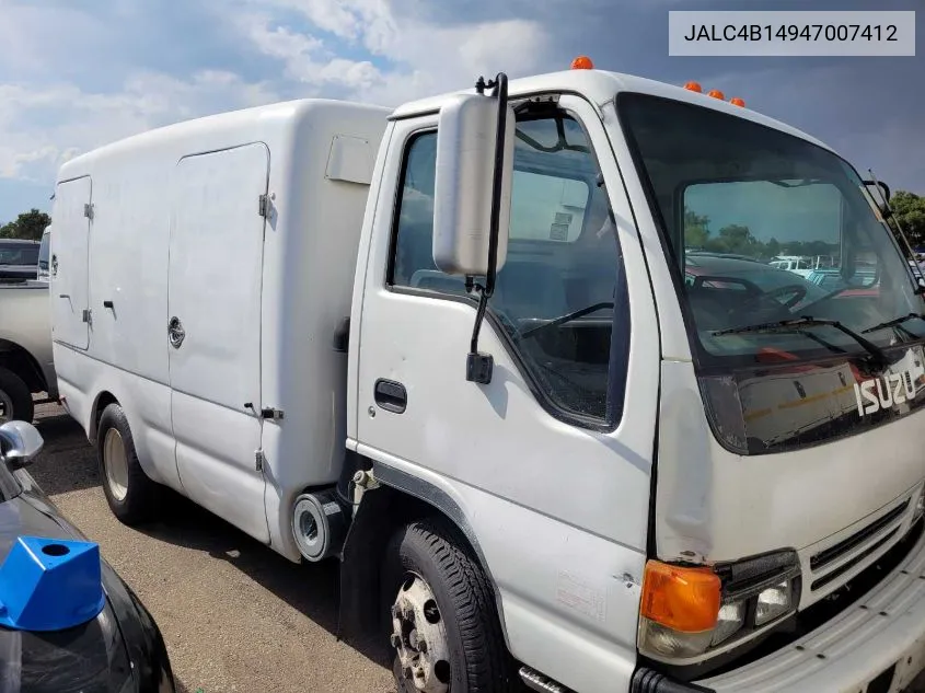 2004 Isuzu W4S042 Npr Hd Dsl Reg VIN: JALC4B14947007412 Lot: 40361290