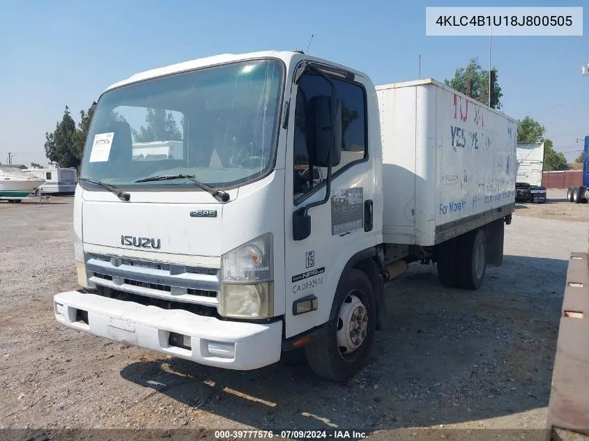 2008 Isuzu Npr VIN: 4KLC4B1U18J800505 Lot: 39777576